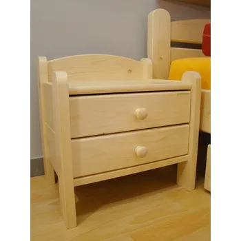 Noční stolek ROALHOLZ Noční stolek z masivu RADKA smrk