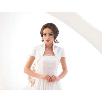 Bolerko Svatební bolerko Alice - bílá - 3XL/46 + doprava zdarma