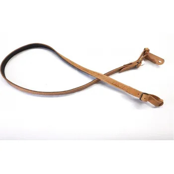 Příslušenství pro sportovní střelbu Řemen na zbraň B&F 2 cm podšitý gumou koňak