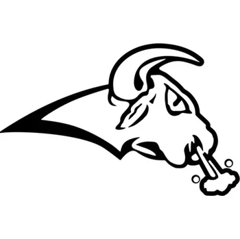 Samolepicí dekorace na vozidlo Samolepka supící býk na auto a motorku, tuning nálepka (2524)