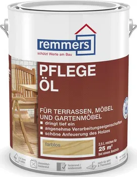 Olej na dřevo Remmers Pflege-Öl 2,5 l