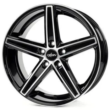 Alu kolo Oxigin Oxi 18 black-front poliert 11,5x22 5x112 ET60