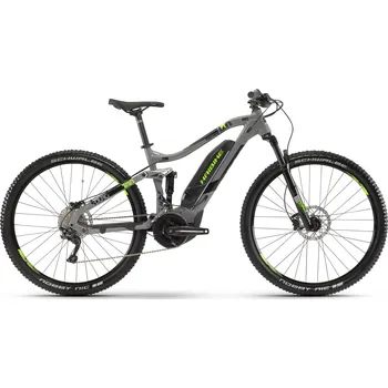 Elektrokolo Recenze Haibike Sduro Fullnine 4.0 500 Wh 29" šedé/zelené 2019