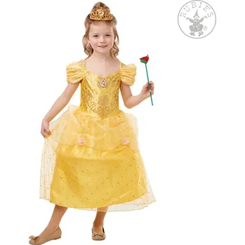 Karnevalový kostým Rubies USA Belle Glitter and Sparkle varianta: LD 7 - 8 roků