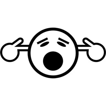 Samolepicí dekorace na vozidlo Samolepka hlasitá hudba na auto a motorku, tuning nálepka (3906)