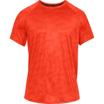 Pánské tričko Under Armour Mk1 Ss Printed oranžové