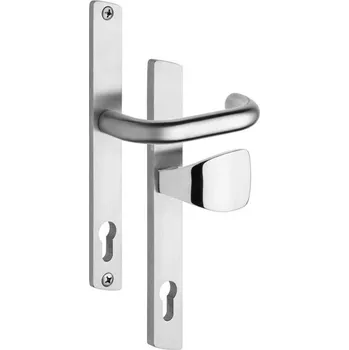 Rostex 850 Jugo štítové dveřní kování - klika-madlo pro vložku 72mm