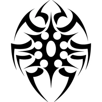 Samolepicí dekorace na vozidlo Samolepka tribal tattoo na auto a motorku, tuning nálepka (3756)