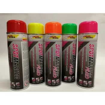 Barva ve spreji ColorMark Sportmarker Fluo značkovací bílý 500 ml