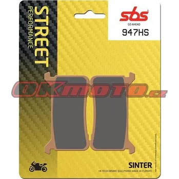 Brzdová destička Přední brzdové destičky SBS 947SP - Honda CBR 1000 RR, 1000ccm - 17-19