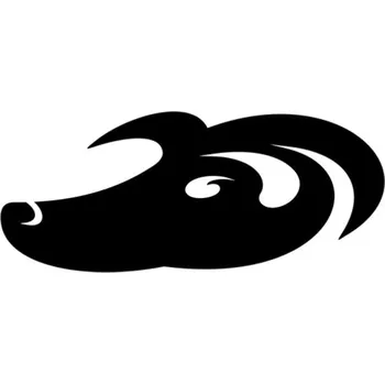 Samolepicí dekorace na vozidlo Samolepka pejsek na auto a motorku, tuning nálepka (3725)