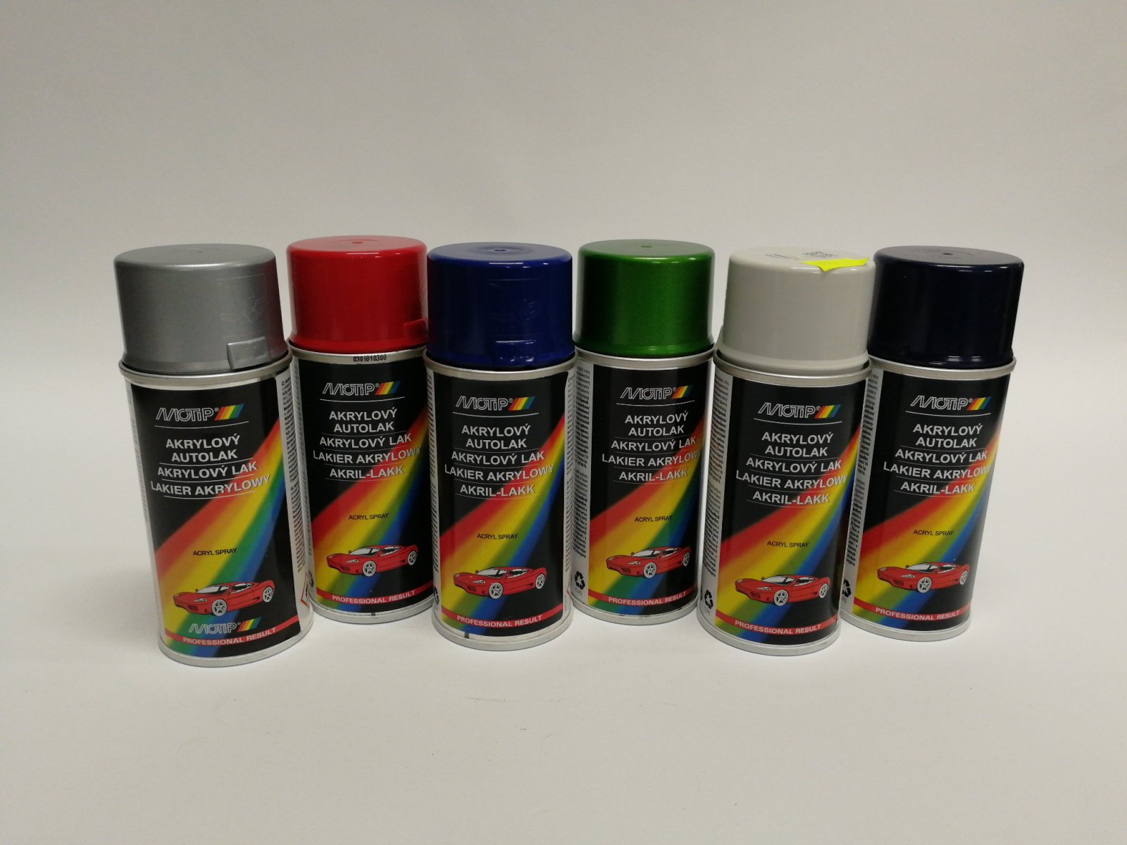 Motip Škoda sprej akrylový autolak SD 1026 Bílá candy 150 ml