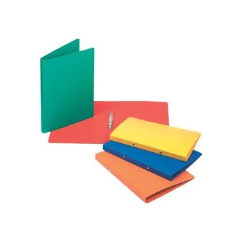 Desky A4 kroužkové prešpánové - 2 - kroužek / žlutá