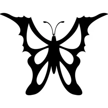 Samolepicí dekorace na vozidlo Samolepka ornament motýla na auto a motorku, tuning nálepka (3856)