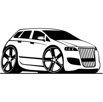 Samolepicí dekorace na vozidlo Samolepka Audi A3 na auto a motorku, tuning nálepka (3673)