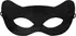 Karnevalová maska Widmann Černá látková škraboška kočka