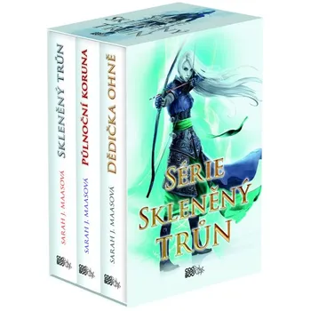 Skleněný trůn: Skleněný trůn, Půlnoční koruna, Dědička ohně - Sarah J. Maasová (2016, box 1-3)