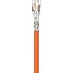 goobay Kabel S/FTP (PiMF) kulatý,kat. 7, Dca, 250m, drát, AWG23, LSOH, oranžový (91889) - 21.92.0013