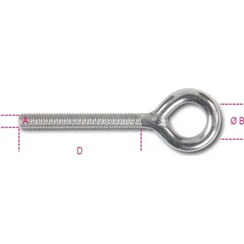 Stahovací páska ŠROUB UPÍNACÍ S UCHEM-MODEL 8249 M8 AISI316 (ŠROUB UPÍNACÍ S UCHEM-MODEL 8249 M8 AISI316)