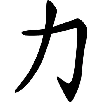 Samolepicí dekorace na vozidlo Samolepka Power na auto a motorku, tuning nálepka (4287)