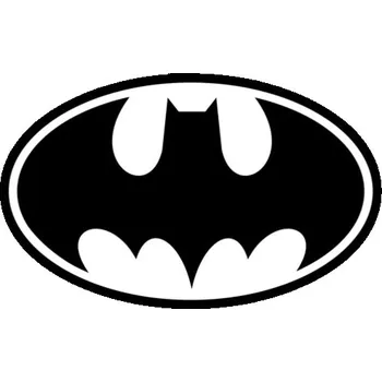 Samolepicí dekorace na vozidlo Samolepka Batman na auto a motorku, tuning nálepka (3501)