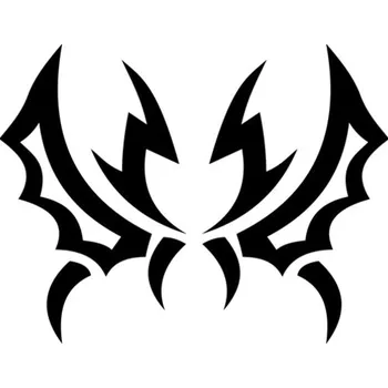 Samolepicí dekorace na vozidlo Samolepka kapota tatoo na auto a motorku, tuning nálepka (7020)