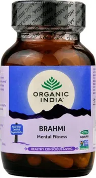 Přírodní produkt Organic India Brahmi 60 cps.