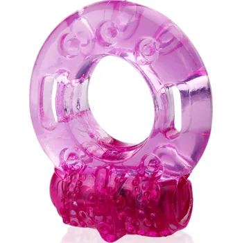 Návlek na penis CENOVÝ HIT - SILIKONOVÝ KROUŽEK S VIBRACEMIDSR 0563951