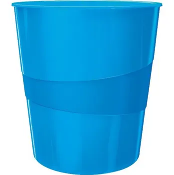 Odpadkový koš Koš odpadkový Leitz WOW, metalický modrý
