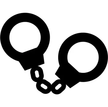 Samolepicí dekorace na vozidlo Samolepka pouta na auto a motorku, tuning nálepka (4875)