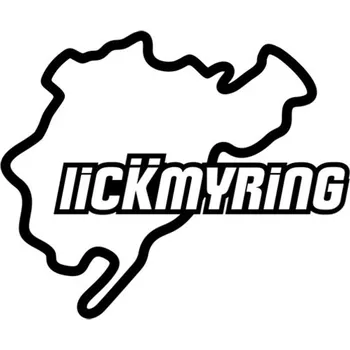 Samolepicí dekorace na vozidlo Samolepka LICKMYRING na auto a motorku, tuning nálepka (4743)
