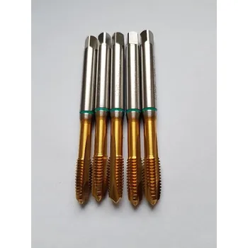 Závitořezný nástroj Strojní závitník s lamačem třísek - M10 - HSSE, CZ TOOL - 24906 (CZ TOOL, ISO2, DIN 371, 6H, povrch TIN)