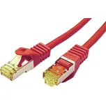 goobay S/FTP patchkabel kat. 7, s konektory RJ45, LSOH, 20m, červený (91661) - 21.92.2211