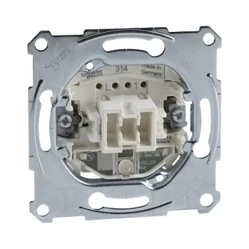 Elektrická zásuvka MTN3106-0000 Mechanismus přepínače střídavého se signalizační kontrolkou ř. 6 Ss, 10A, Schneider Electric