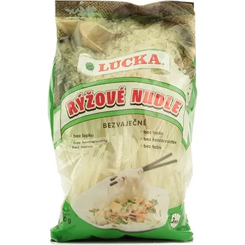 Rýžové nudle bezlepkové 3mm - Lucka 240g