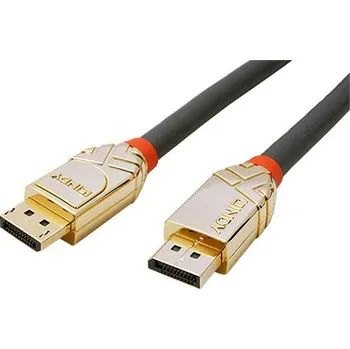 Video kabel Lindy Gold DisplayPort kabel v.1.4 (HBR3, 8K@30Hz), DP(M) - DP(M), 3m (36293) - 11.43.5643