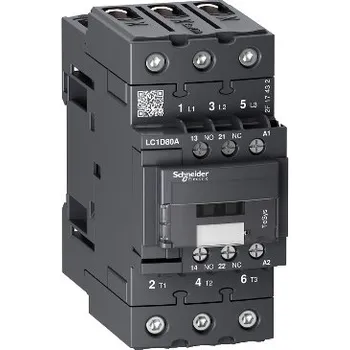 Stykač LC1D80AV7 Stykač 80A AC-3 3P 400V AC, Schneider Electric