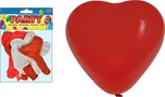 MFP Balónek nafukovací srdce 30 cm mix