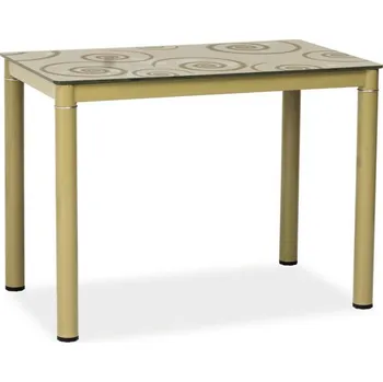 Casarredo Jídelní stůl DAMAR tmavě béžový