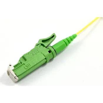 Elektrický konektor P-E2/A-2-SL Pigtail E2000/APC, 9um SM, délka 2m, Easy Strip, vlákno CORNING ULTRA - G.562D/G.657A1