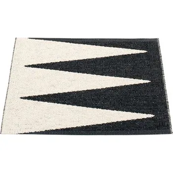 Koberec Vinylový koberec Pappelina VIVI Black/Vanilla velikost: 70x60cm