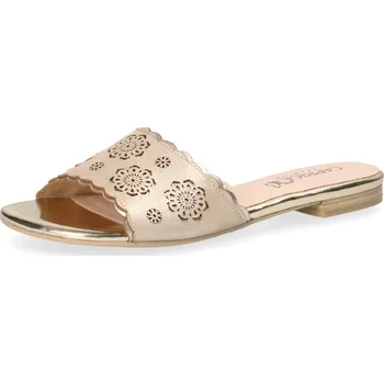 Dámské lodičky Caprice dámské pantofle 9-27101-22 Barva: zlatá, Velikost: 38