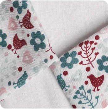 Papírový kapesník Bambusové ubrousky XKKO BMB 30x30 - Flowers&Birds Girls MIX