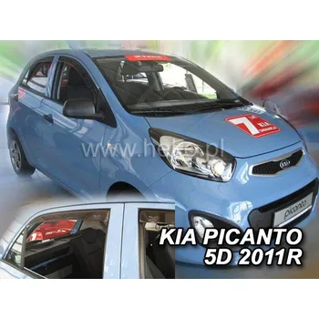 Autodoplněk Ofuky oken Kia Picanto II 5dveř 11- před.+zadní Heko