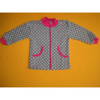 Arex, ČR Bavlněná mikina s potiskem Barva: šedá+růžová, Velikost: 104