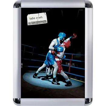 Klaprám profil 25 mm - Oblý roh A4