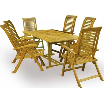 Zahradní sestava Stolová sestava KING VEGA pro 6 osob