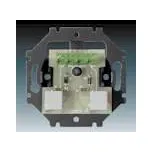 ABB 5013U-A00115 Přístroj zásuvky telefonní dvojnásobné Tango