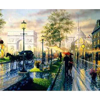 Fototapeta FTN XXL 0367 AG Design vliesová fototapeta 4-dílná - Magic paris, velikost 360 x 270 cm