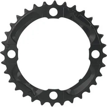 Převodník na kolo Převodník Shimano Ocel 32 zubů 4 díry rozteč 104 černý Deore FC-M590